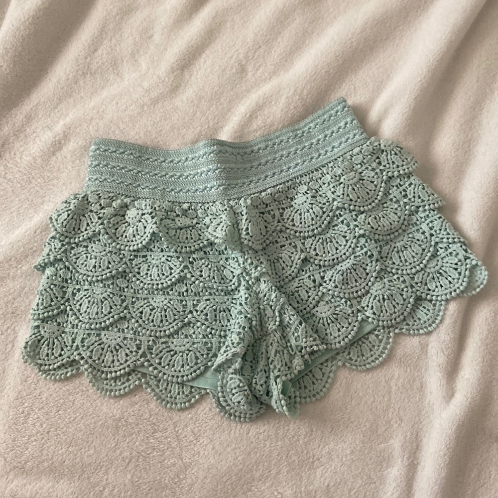 Rewind Crochet Shorts